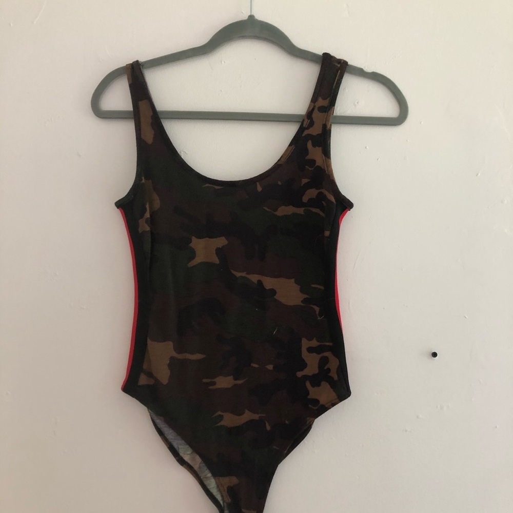 Camo bodysuit
